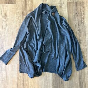 Bobeau Grey cardigan‎ | Size Lg